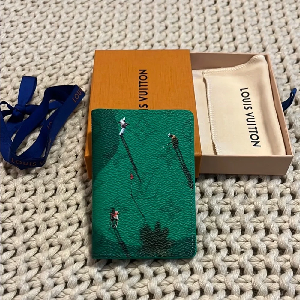 Louis Vuitton | Accessories | Rare Louis Vuitton Card Holder Golf Design |  Poshmark